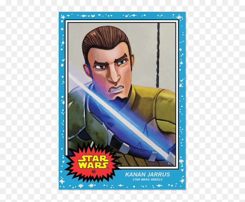 Star Wars 9 Topps, HD Png Download - star wars rebels png