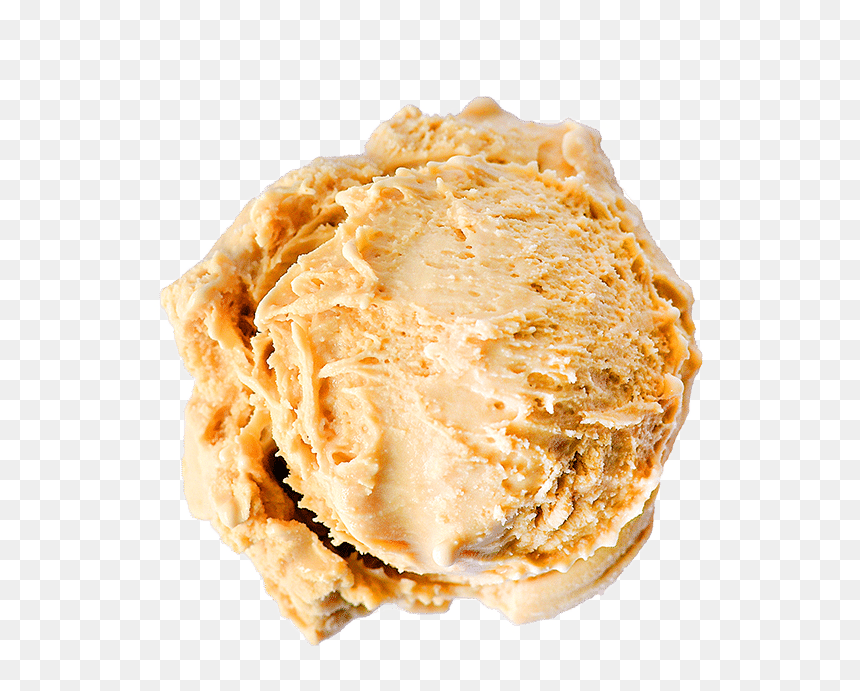 Salted Caramel Ice Cream Scoop, HD Png Download - ice cream scoops png