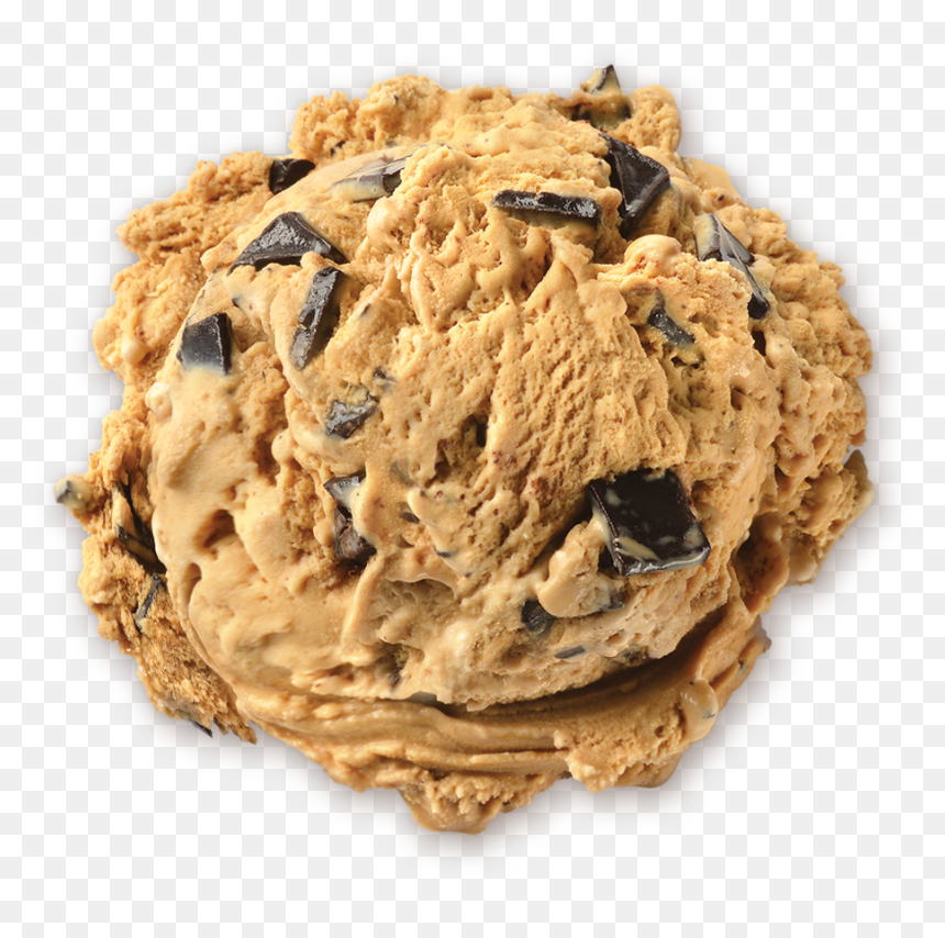 Homemade Brand Mocha Chunk Ice Cream Scoop - Chocolate Chip, HD Png Download - ice cream scoops png