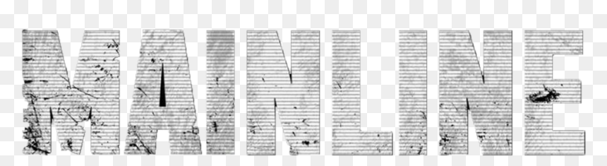 Mainilne Title Treatment Transparent Background - Monochrome, HD Png Download - title background png