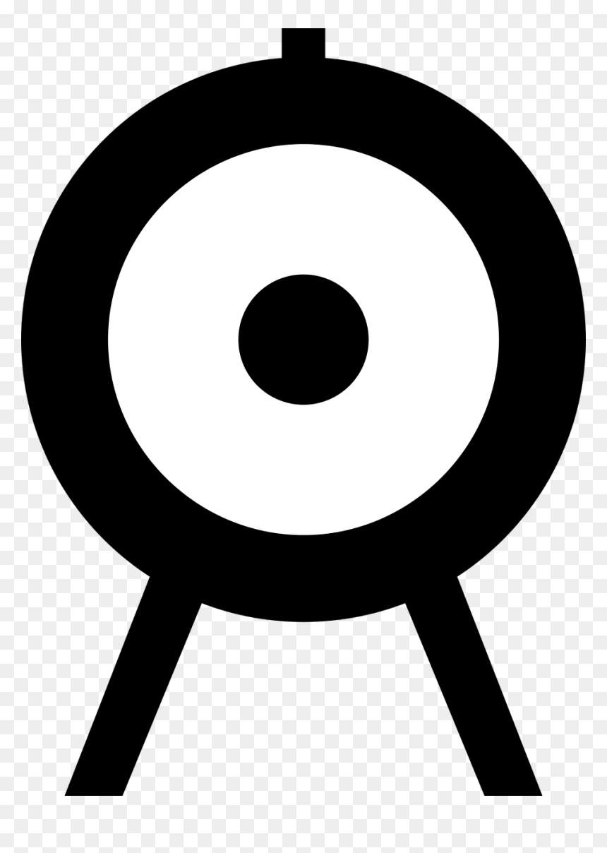 Bueskydning Png, Transparent Png - archery target png