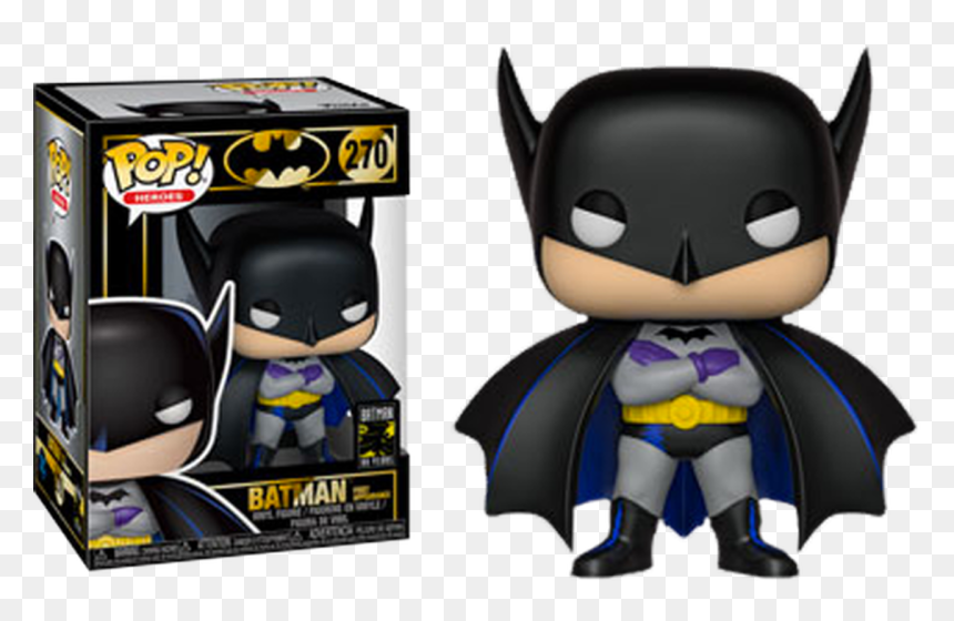 Batman First Appearance 80th Anniversary Pop Vinyl - Funko Pop Batman First Appearance, HD Png Download - batman 1989 png