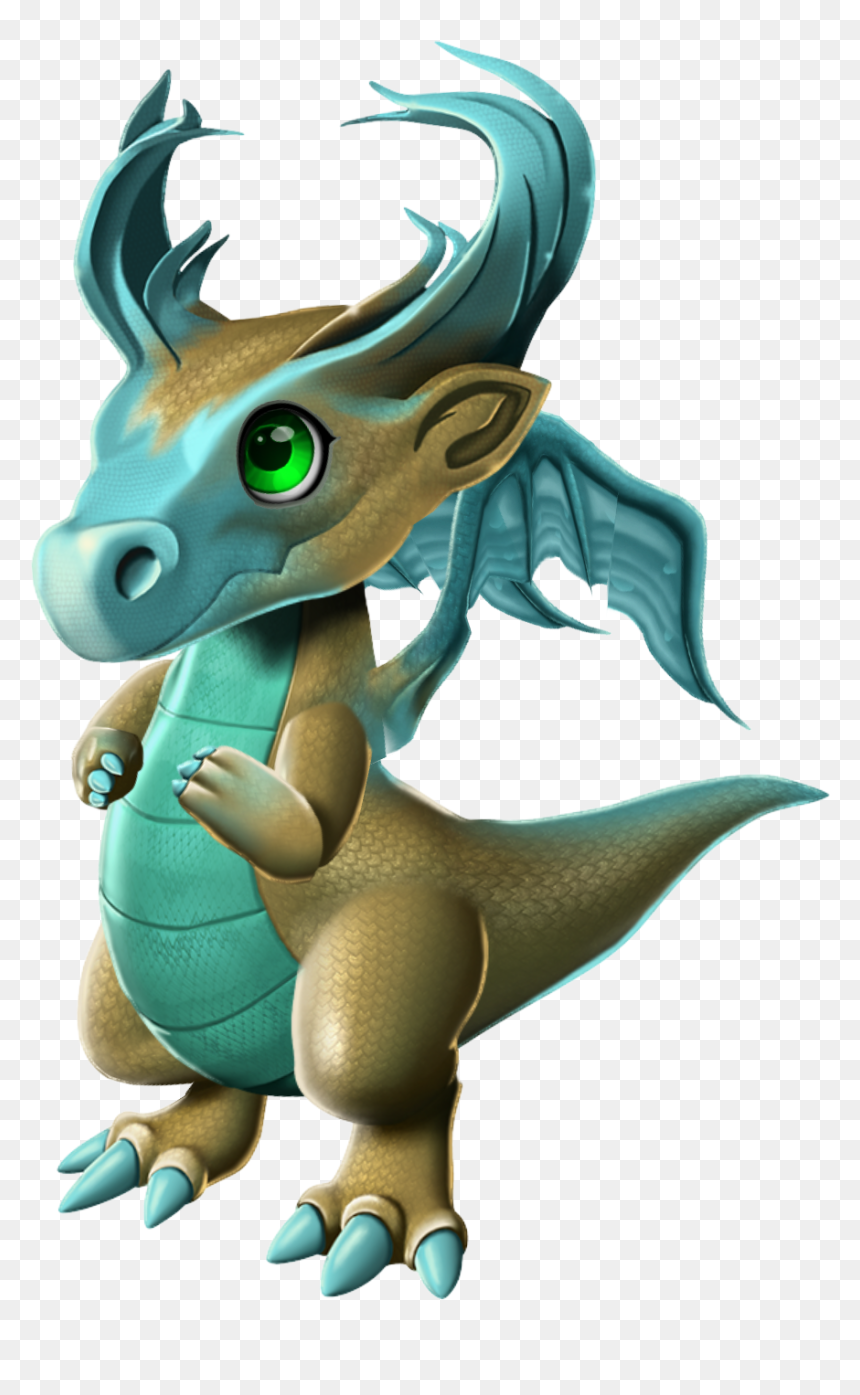 Dragon Mania Legends Mist Dragon, HD Png Download - dragon horns png