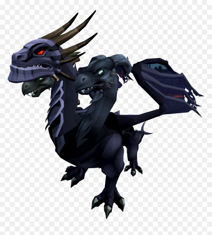 The Runescape Wiki - Runescape King Black Dragon, HD Png Download - dragon horns png