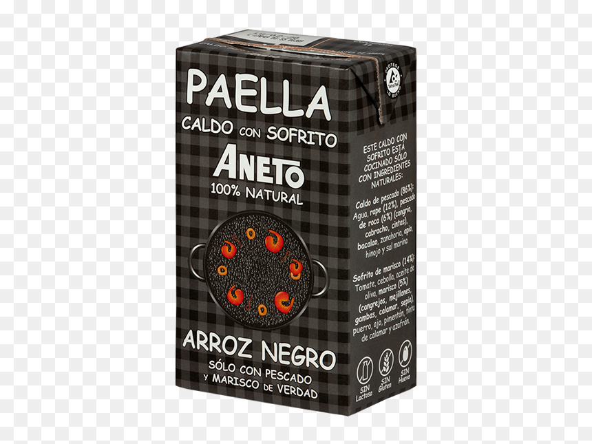 Caldo Aneto Arroz Negro, HD Png Download - cooked fish png