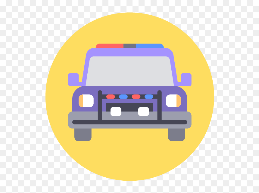 Police-car - Luxury Vehicle, HD Png Download - police car.png
