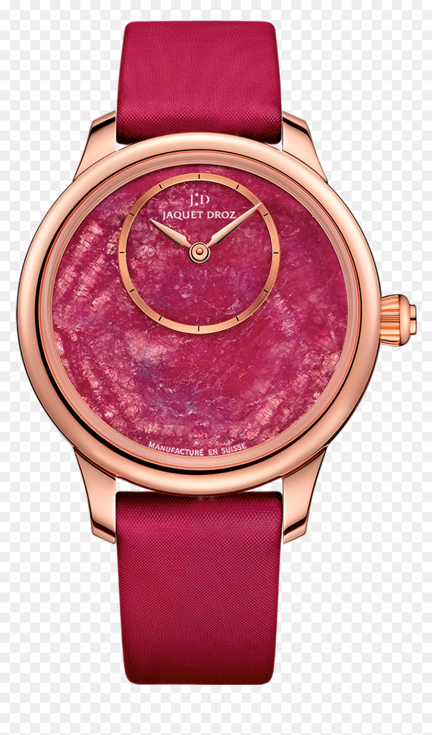 Jaquet Droz Petit Heure Minute Ruby Heart Red Gold - Ruby Heart Jaquet Droz, HD Png Download - ruby heart png