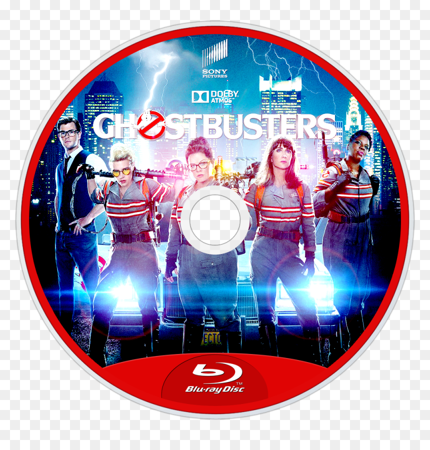 Image Id - - Blu Ray, HD Png Download - ghostbusters 2016 png
