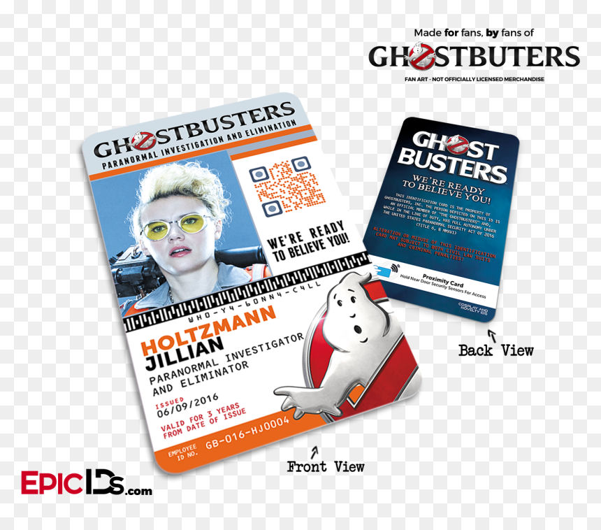 Ghostbusters Reboot Paranormal Investigation Cosplay, HD Png Download - ghostbusters 2016 png