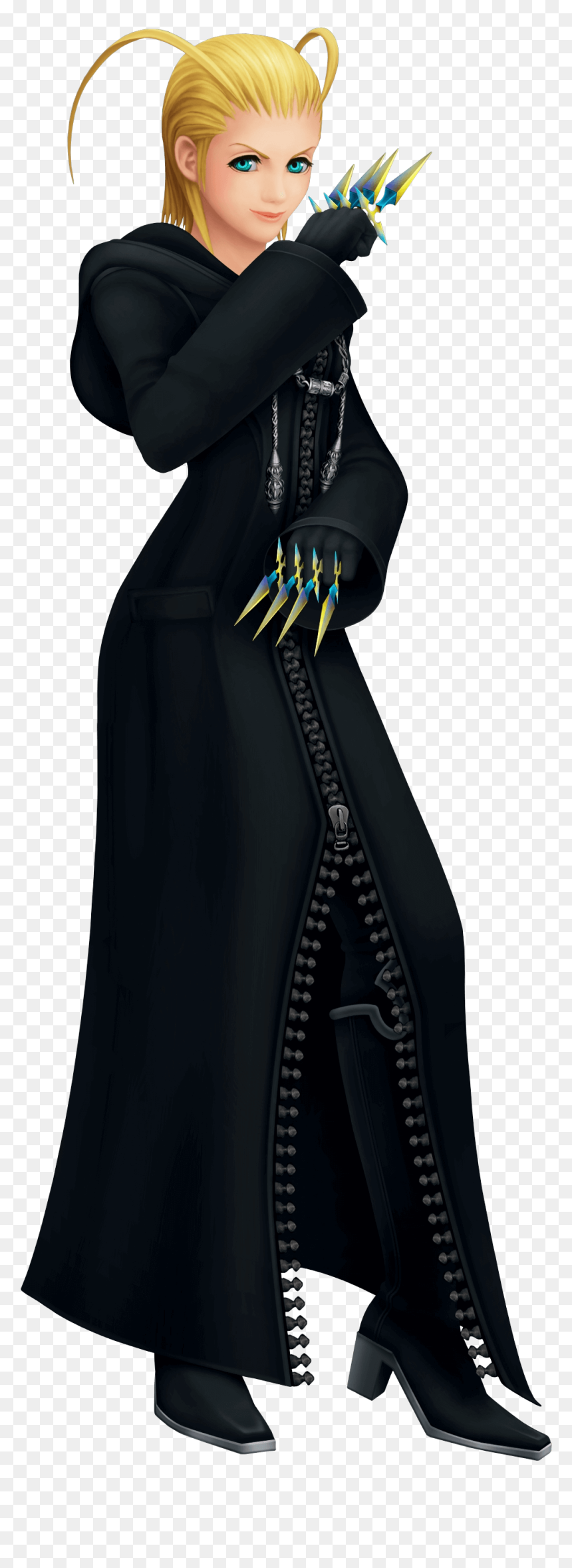 Kingdom Hearts Organization 13 Larxene, HD Png Download - marluxia png