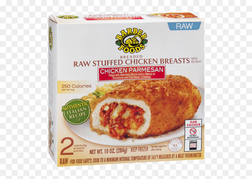 Frozen Stuffed Chicken, HD Png Download - chicken parmesan png