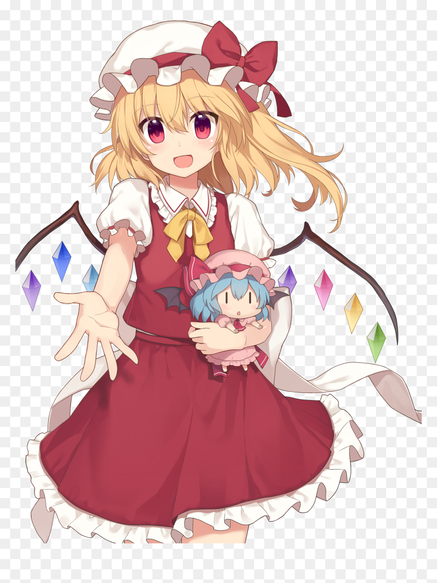 Flandre Scarlet Png, Transparent Png - flandre scarlet png