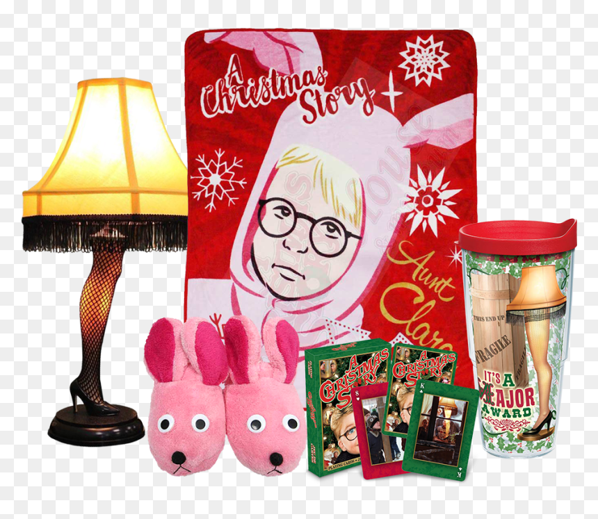 Cartoon, HD Png Download - christmas story leg lamp png