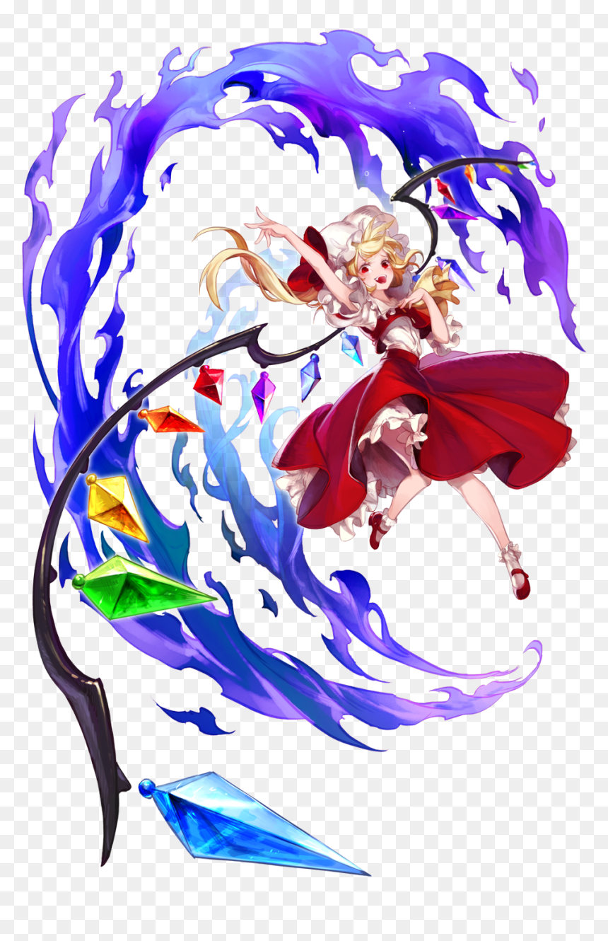 Illustration, HD Png Download - flandre scarlet png