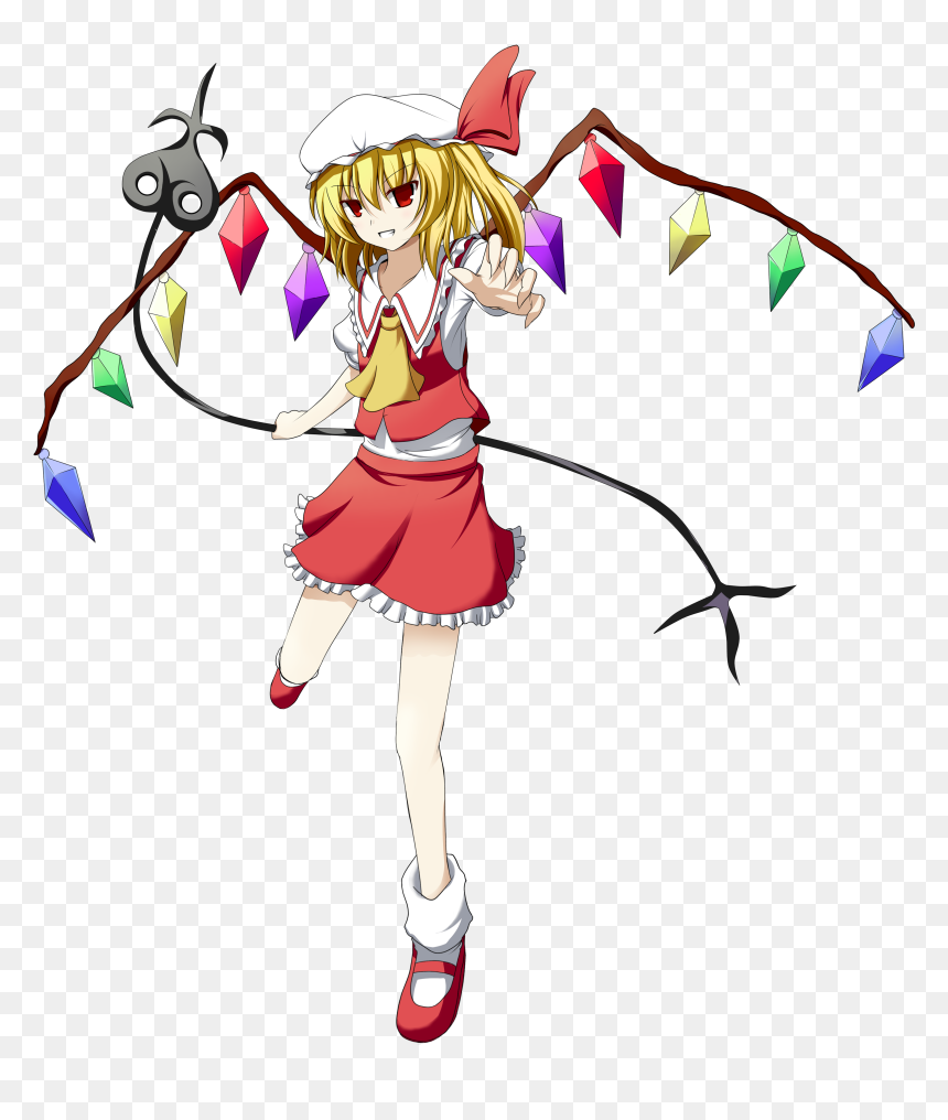 Flandre Full Body, HD Png Download - flandre scarlet png