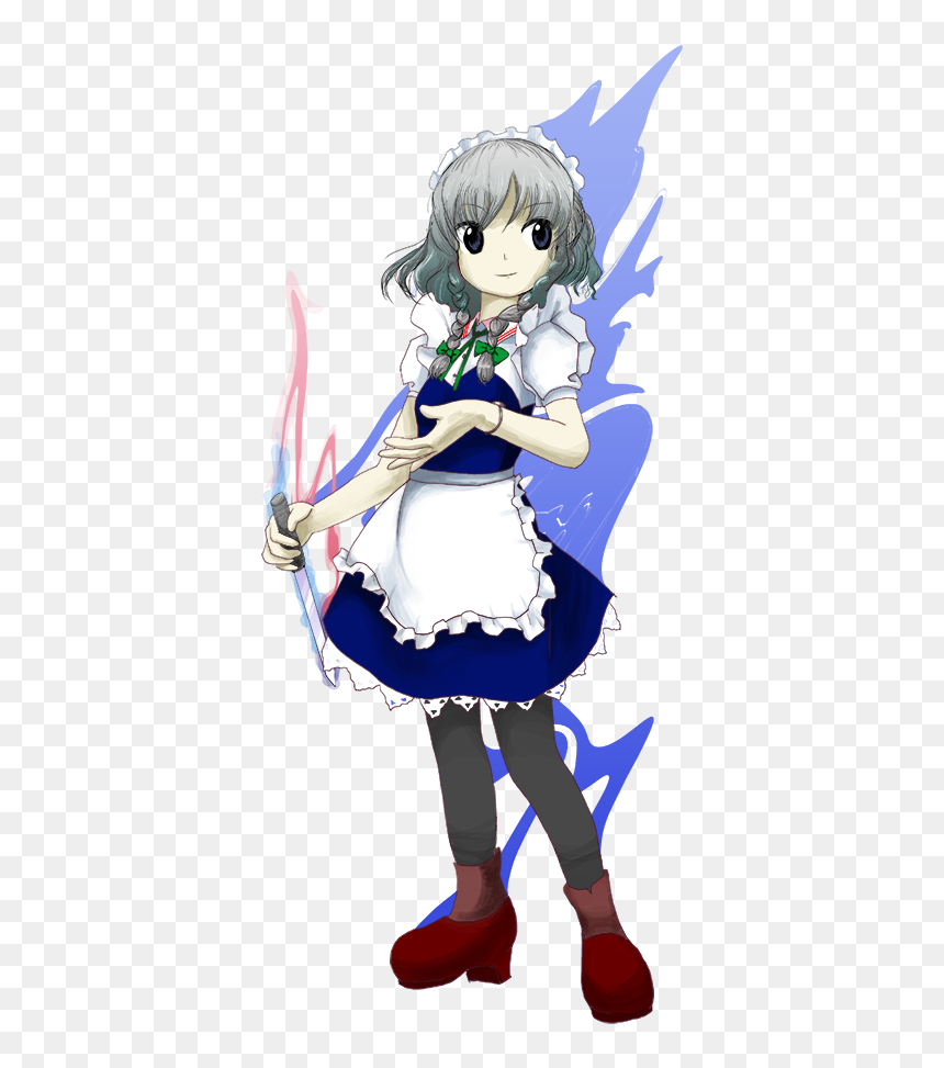 Image - Sakuya Touhou, HD Png Download - flandre scarlet png