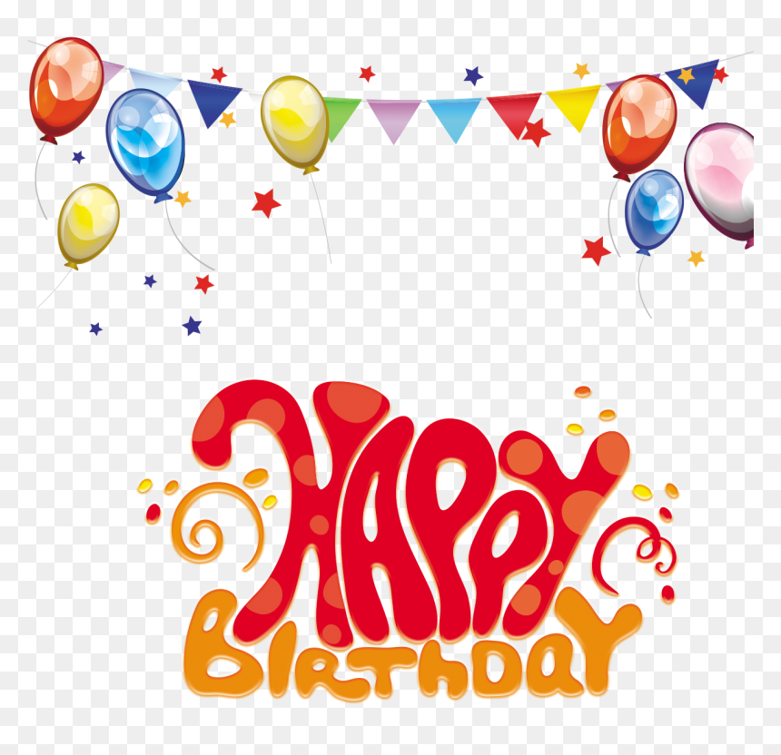 Happy Birthday Background Png, Transparent Png - happy birthday png