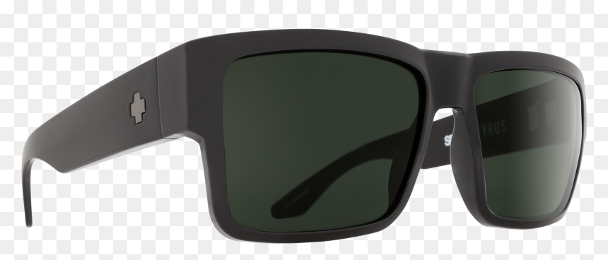 Spy Optic Cyrus Flat Sunglasses, HD Png Download - glasses png
