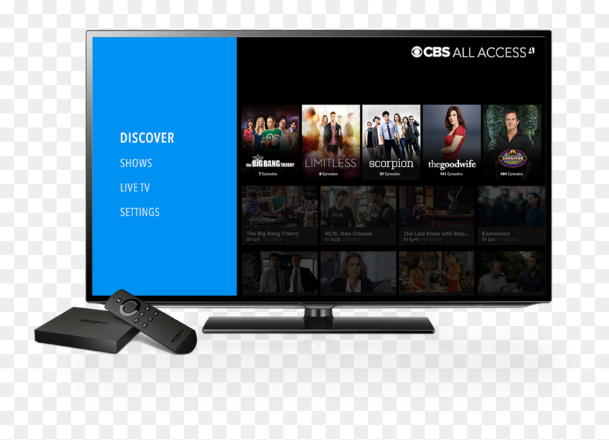 Cbs All Access Interface, HD Png Download - tv png