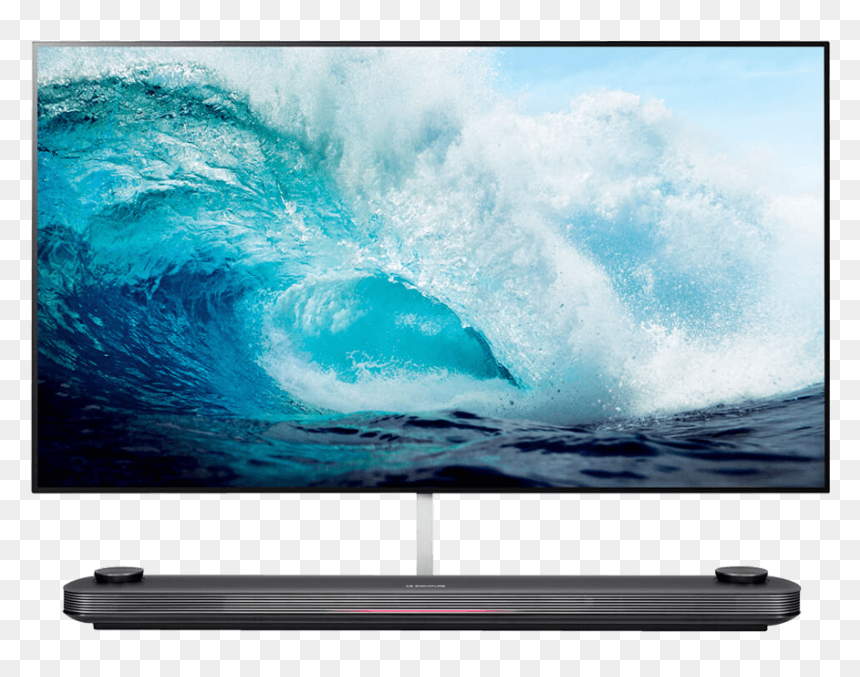 Lg Signature Oled Transparent, HD Png Download - tv png