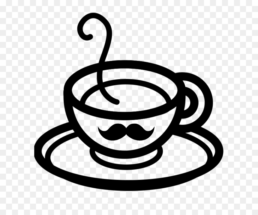 Coffee, HD Png Download - mustache png