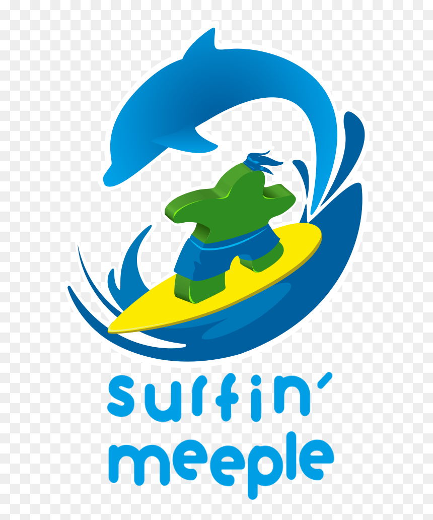 Surfin Meeple, HD Png Download - vs png