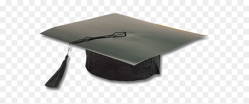 Black Graduation Cap, HD Png Download - graduation cap png