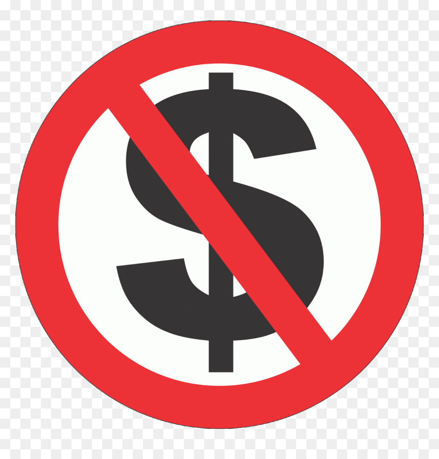 Sign Of No U Turn, HD Png Download - dollar sign png