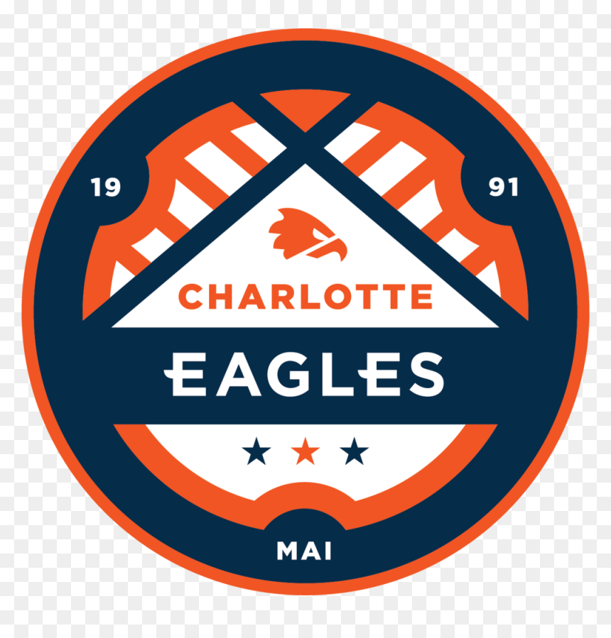 Charlotte Eagles Logo, HD Png Download - eagle png