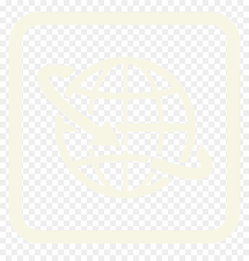 Website Icon Black Square, HD Png Download - globe png icon