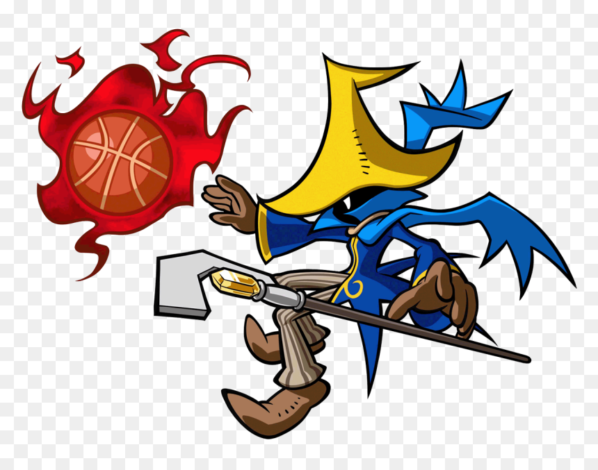 Mario Slam Basketball Final Fantasy, HD Png Download - mage png