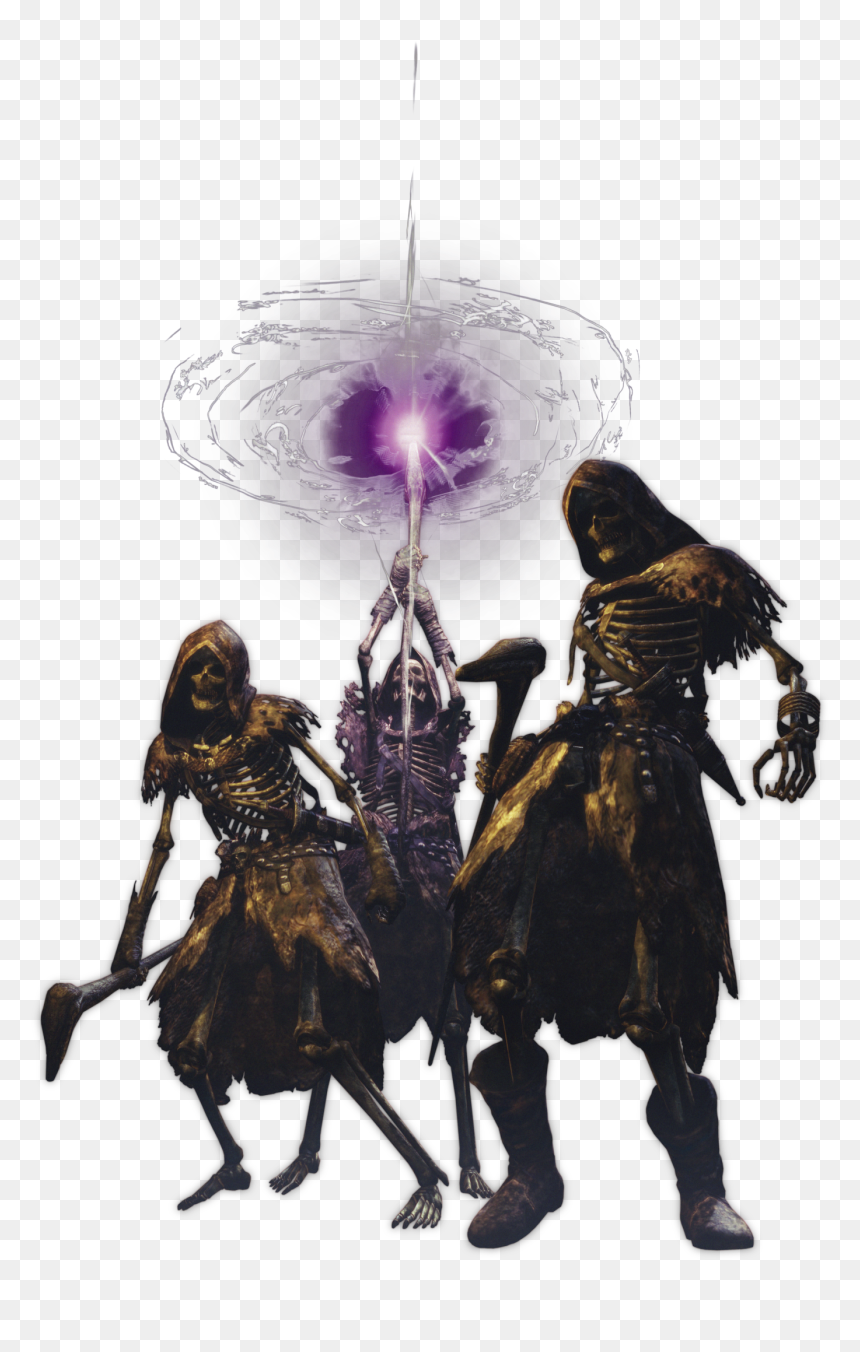 Dragon's Dogma Skeleton Mage, HD Png Download - mage png