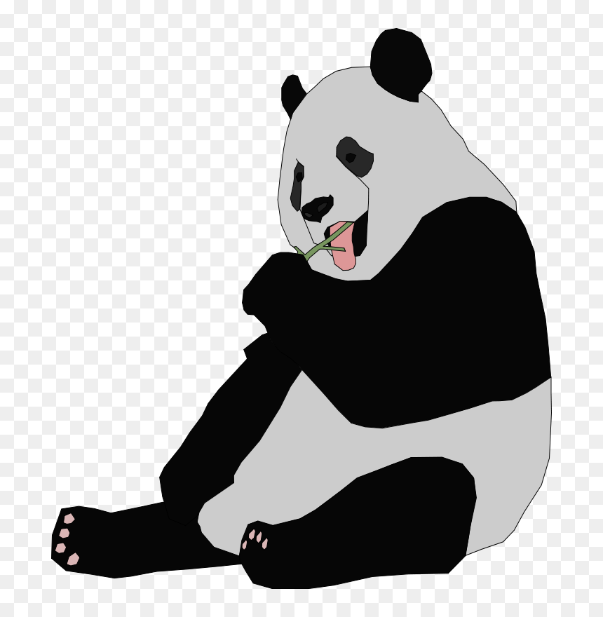 Giant Panda Clip Art, HD Png Download - pandas png