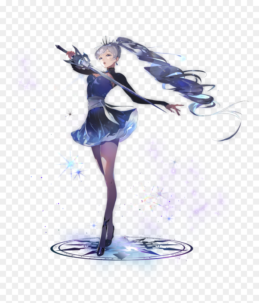 Knights Chronicle Weiss Rwby, HD Png Download - weiss schnee png