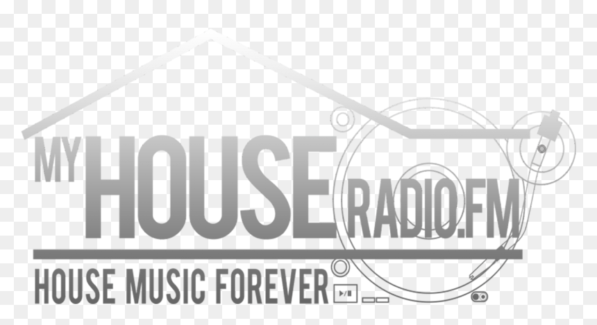 Http - //www - Myhouseradio - Fm/0718 Mhr Logo White - Signage, HD Png Download - house music png
