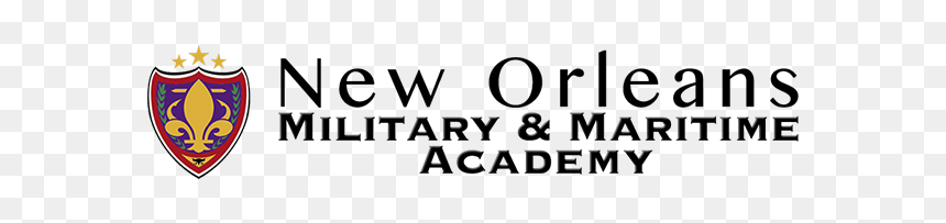 New Orleans Military And Maritime Logo, HD Png Download - new orleans logo png