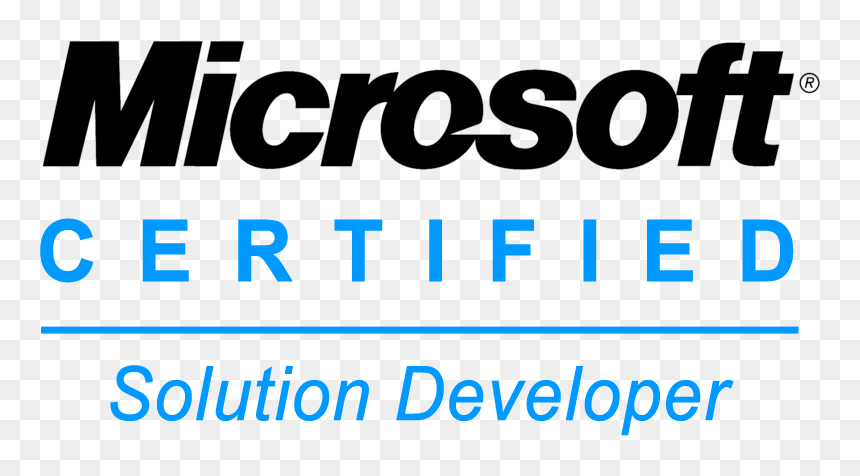 Mcsd Logo - Microsoft Certified Engineer, HD Png Download - microsoft partner png
