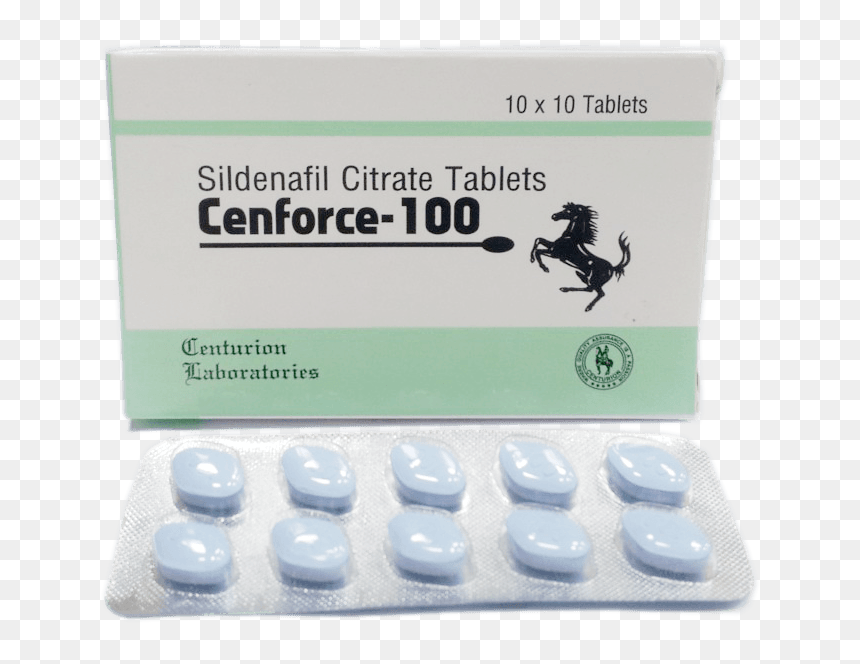 Sildenafil 100 Mg - Cenforce 100 Sildenafil Citrate, HD Png Download - viagra png