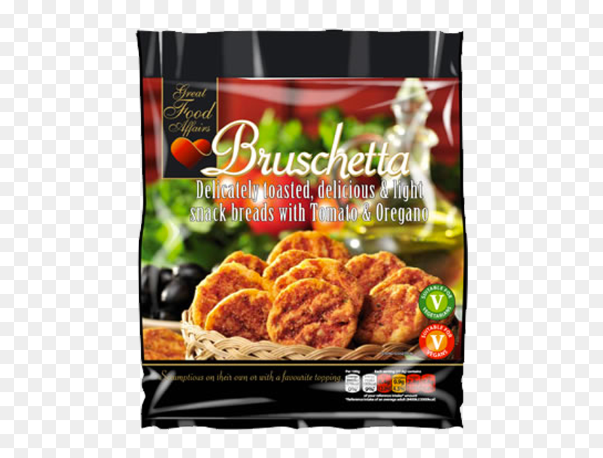 Bruschetta Snacks, HD Png Download - bruschetta png