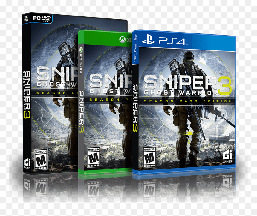 Sniper Ghost Warrior Skull, HD Png Download - sniper elite 3 png