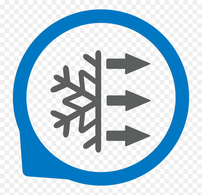Transparent Heating And Air Conditioning Clipart - Cooling Png, Png Download - air icon png