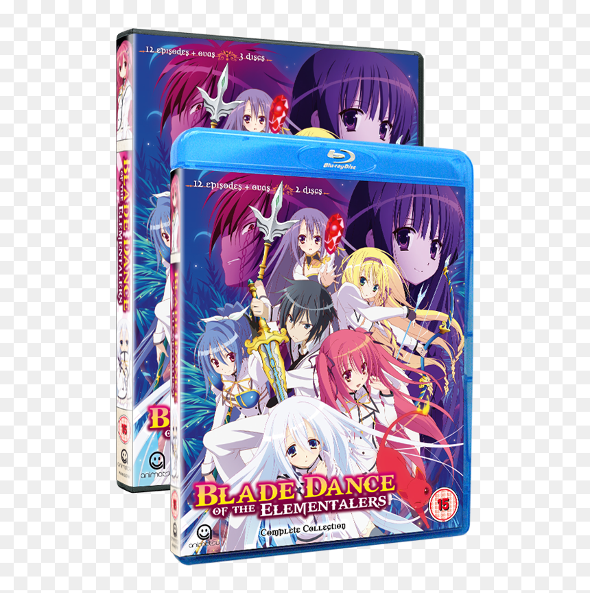 Blade Dance Of The Elementalers Dvd, HD Png Download - yui yuigahama png