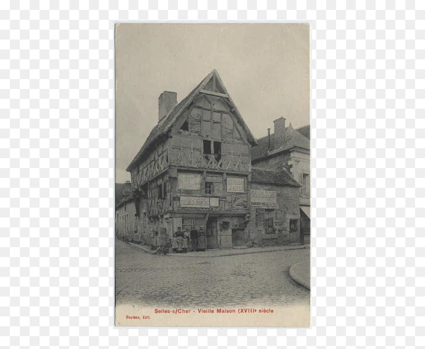 Cartes Postales De La Collection Des Archives Départementales - Castle, HD Png Download - medieval house png