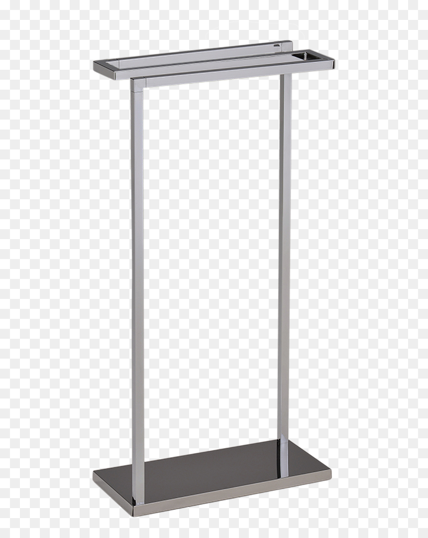 Kings Brand Furniture Chrome Finish Metal Free Standing - Sofa Tables, HD Png Download - chrome metal png