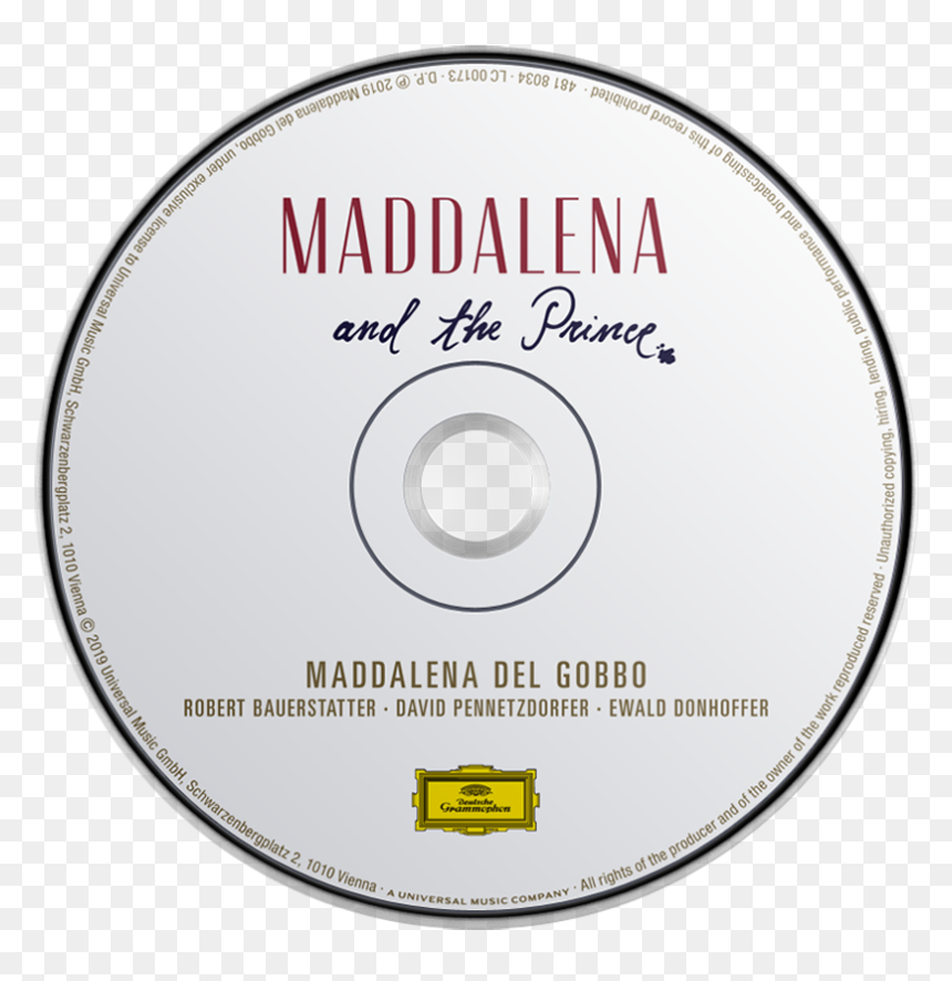 Maddalena And The Prince Cd - Cd, HD Png Download - cd image png
