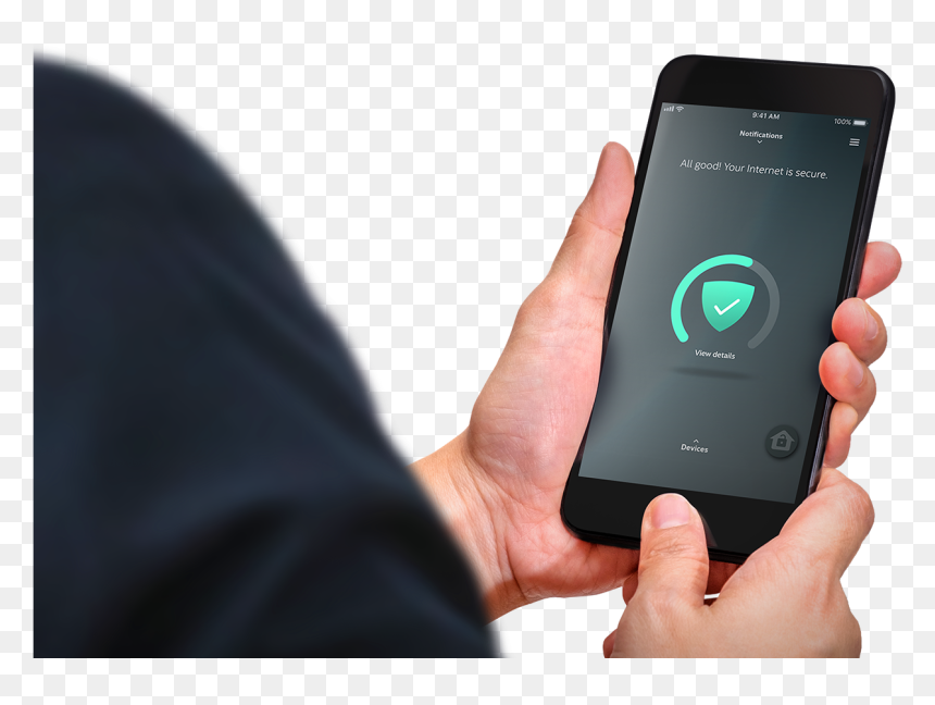Mcafee Protection On A Phone, HD Png Download - mcafee secure png