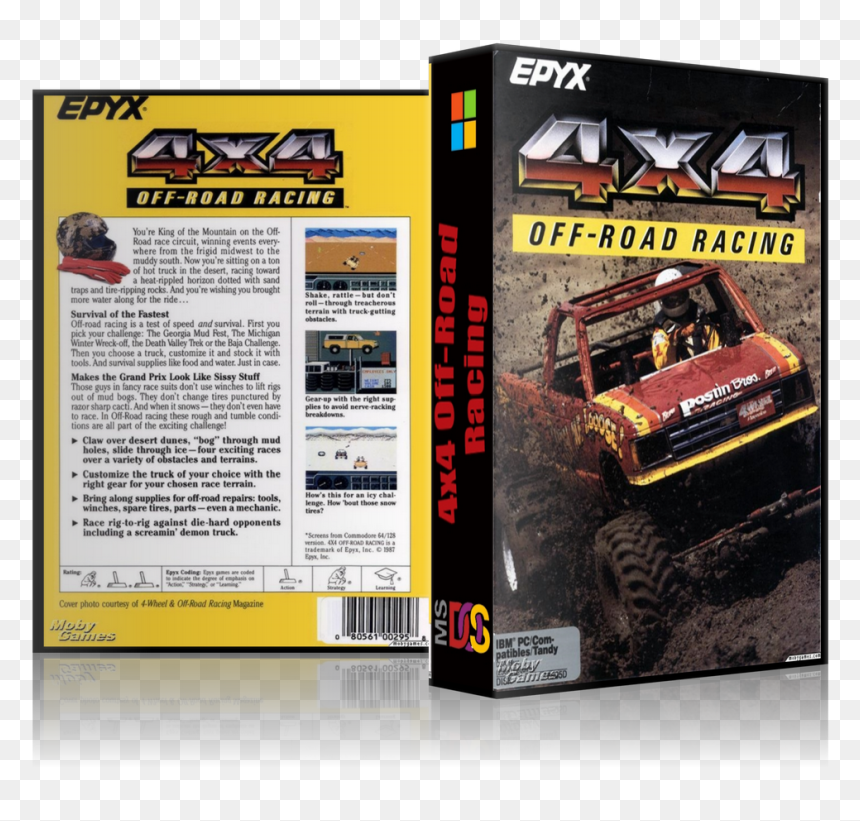 Off Road Games, HD Png Download - ms dos logo png