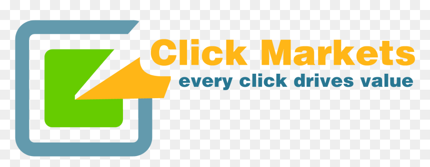 Click Markets Logo Trans Png - Graphic Design, Transparent Png - trans png