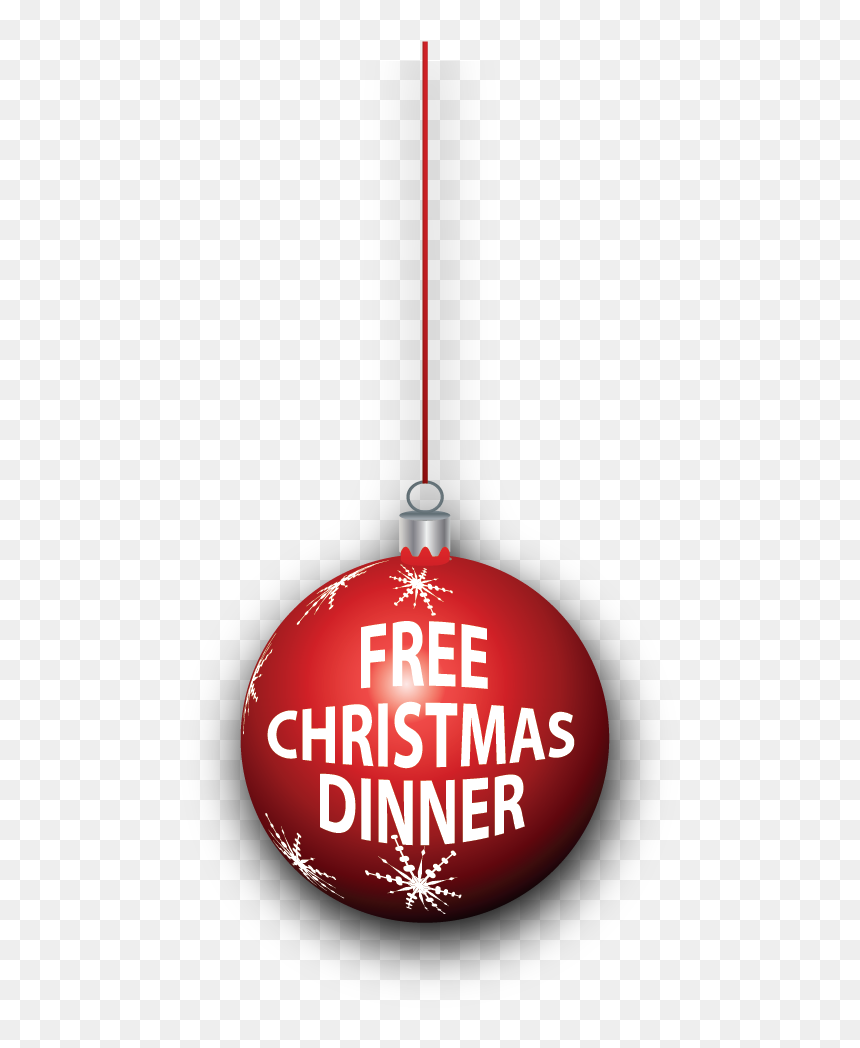 Christmas Ornament, HD Png Download - christmas dinner png