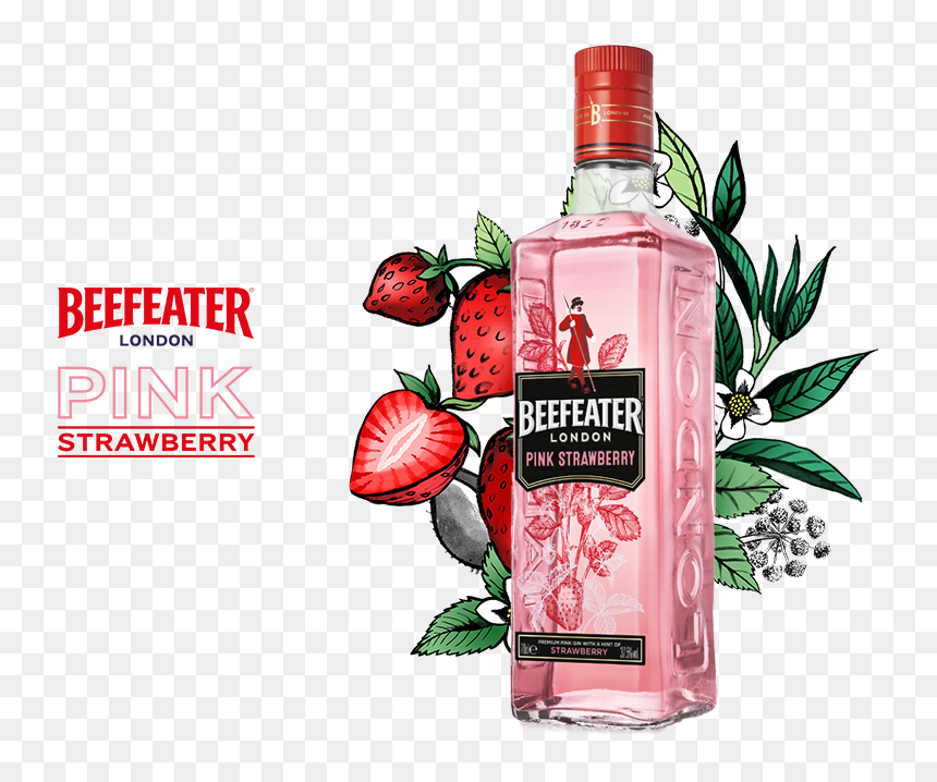 Beefeater Pink Gin - Beefeater Gin, HD Png Download - strawberry lemonade png